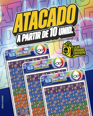 ATACADO ABAS DA BÍBLIA OMUNDODEOTÁVIO • A PARTIR DE 10 UNID.